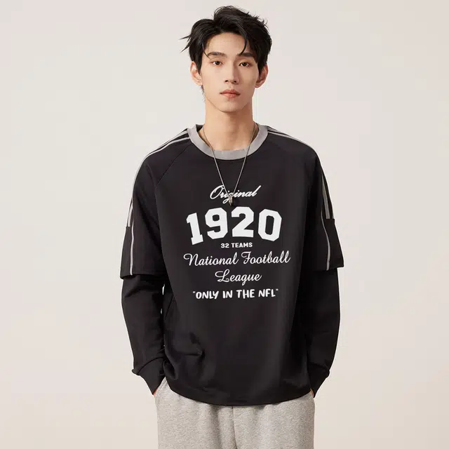 NFL Basic Crewneck Long Sleeve Tee