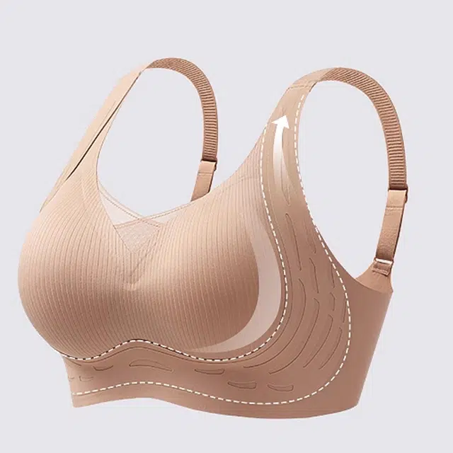 轻迎 调整型内衣女生小胸聚拢收副乳防下垂无痕无钢圈运动舒适文胸 女款