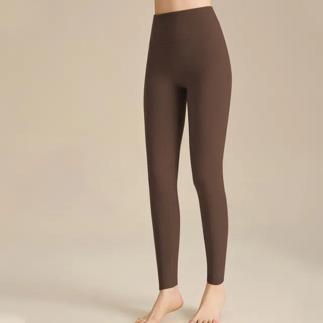 轻迎 高颜值羊绒抗菌秋冬打底裤女无痕高腰显瘦校服神器舒适亲肤紧身不掉裆保暖裤 女款