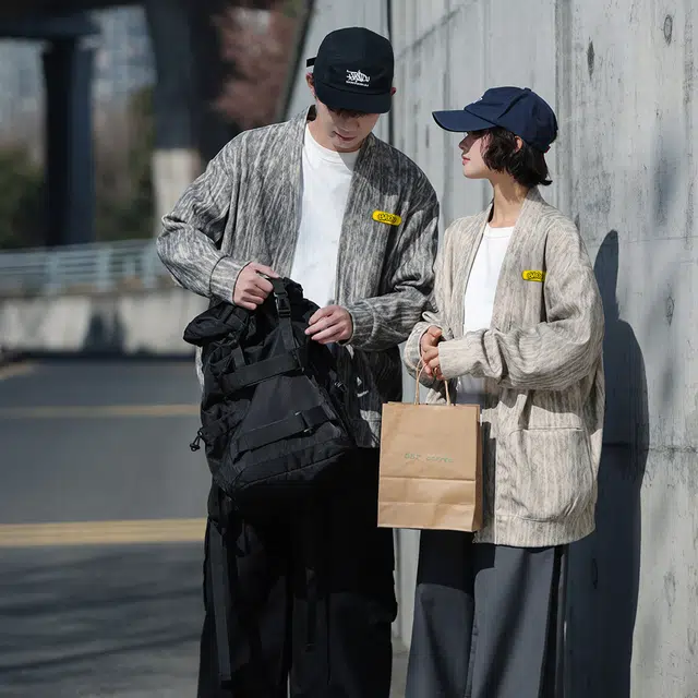 普鲁士多特蒙德 美式潮流高街宽松时尚简约百搭衬衫 男女同款