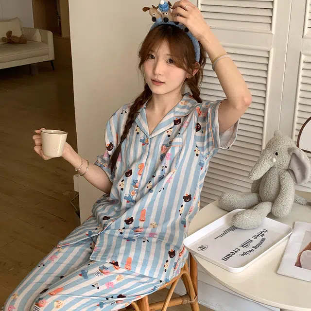 侘町 甜美透气亲肤柔软可外穿家居服睡衣礼盒 女款