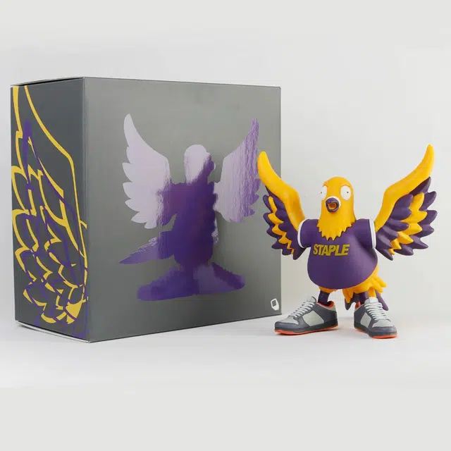 ToyQube x Jeff Staple PigeonYellow 8