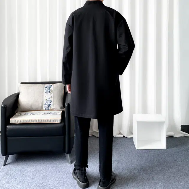 恒源祥 轻商务百搭通勤纯色外套保暖风衣 男女同款