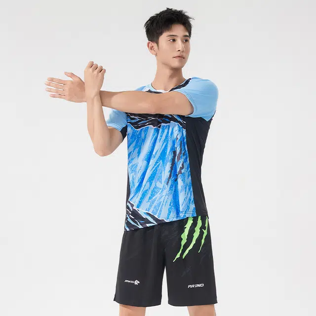 浦锐 马来虎柔软舒适透气持久耐磨轻盈羽毛球网球运动短裤 男女同款 马来绿
