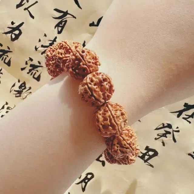 镯瑾 【高品质百搭神器】  盘串 文玩 手饰 简约 小众#好运 金刚菩提 手串 男女同款情侣款
