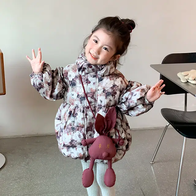 木木屋棉衣 立领舒适洋气长袖 图片色 中小童