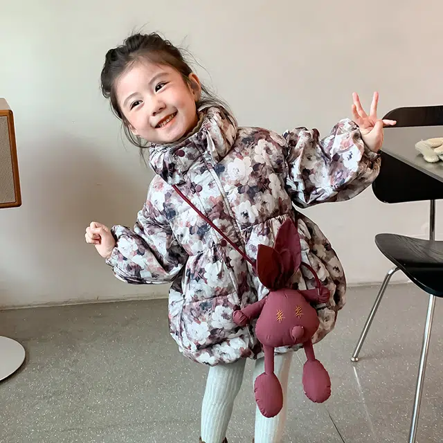 木木屋棉衣 立领舒适洋气长袖 图片色 中小童
