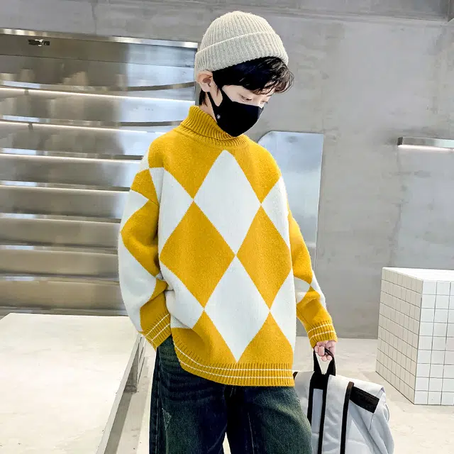 木木屋 轻盈宽松百搭保暖毛衣 青少年