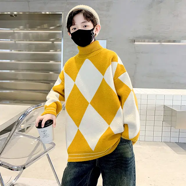 木木屋 轻盈宽松百搭保暖毛衣 青少年