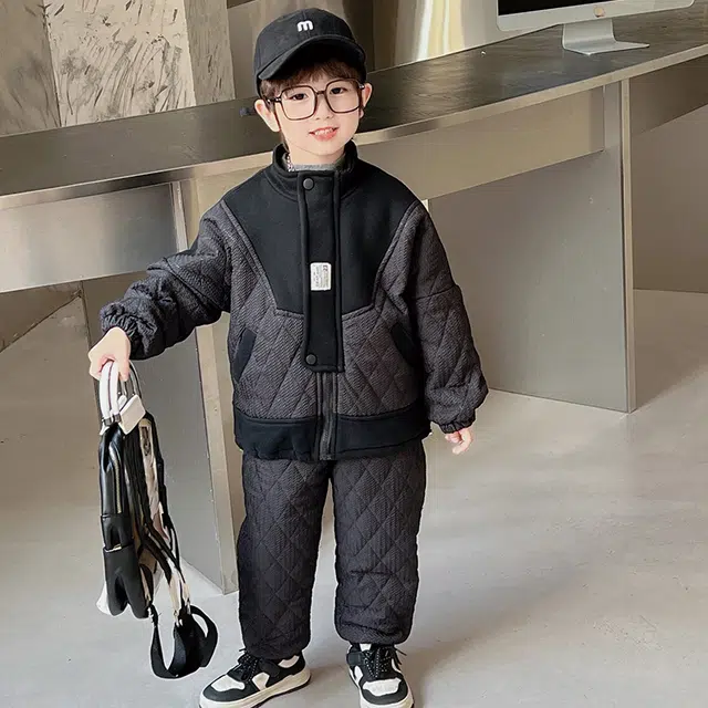 木木屋 轻盈百搭时尚简约休闲运动套装 中小童