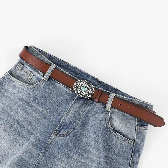 JEANSWEST ins PU 3.5cm