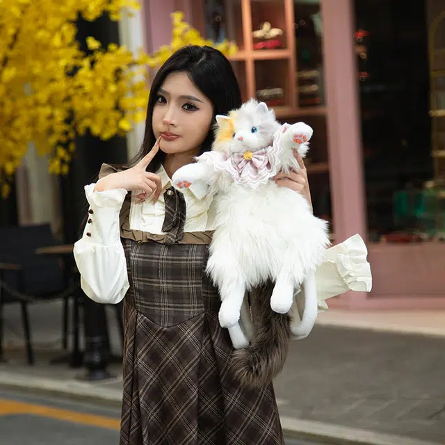 蔻蒂熊 猫咪 仿真布偶猫娃娃 玩偶周边