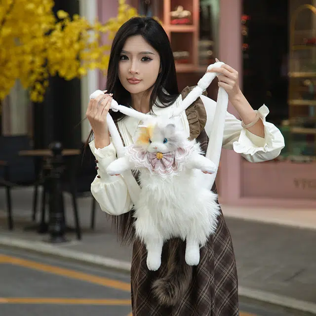 蔻蒂熊 猫咪 仿真布偶猫娃娃 玩偶周边