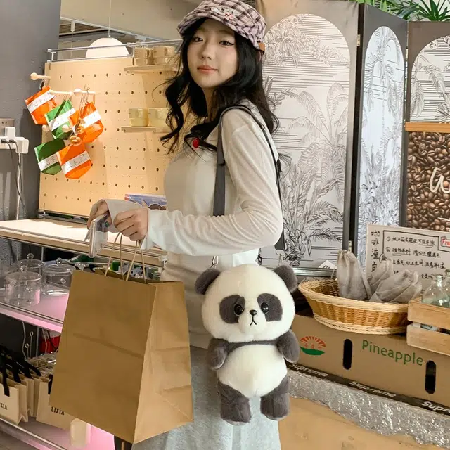 蔻蒂熊 小浣熊 儿童玩具娃娃 玩偶周边