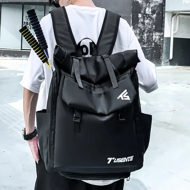 蔻蒂熊 高颜值轻便通用时尚大容量男女同款个性设计 涤纶 双肩包 常规 青少年 黑色/灰色/米色