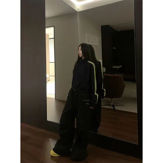 丝絮丝绸 秋冬季复古立领时尚简约舒适外套卫衣 男女同款