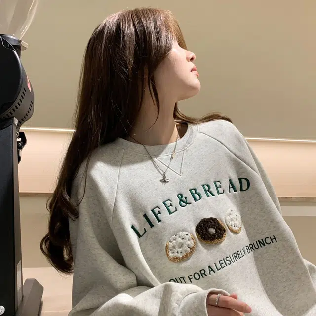 丝絮丝绸 韩版潮流时尚宽松舒适慵懒风上衣卫衣 女款