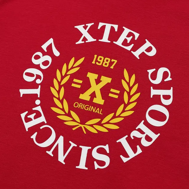 特步套头卫衣 休闲时尚简约圆领舒适运动百搭