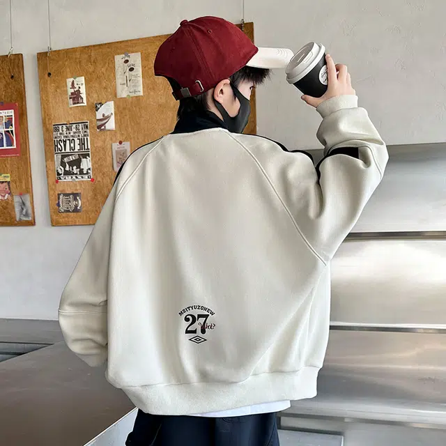 俞兆林棒球服 撞色设计简约百搭户外运动小众潮流休闲舒适 青少年