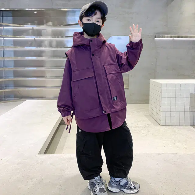 雅鹿夹克 舒适亲肤百搭 儿童款