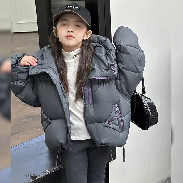 雅鹿棉衣 简约舒适连帽长袖洋气 儿童款