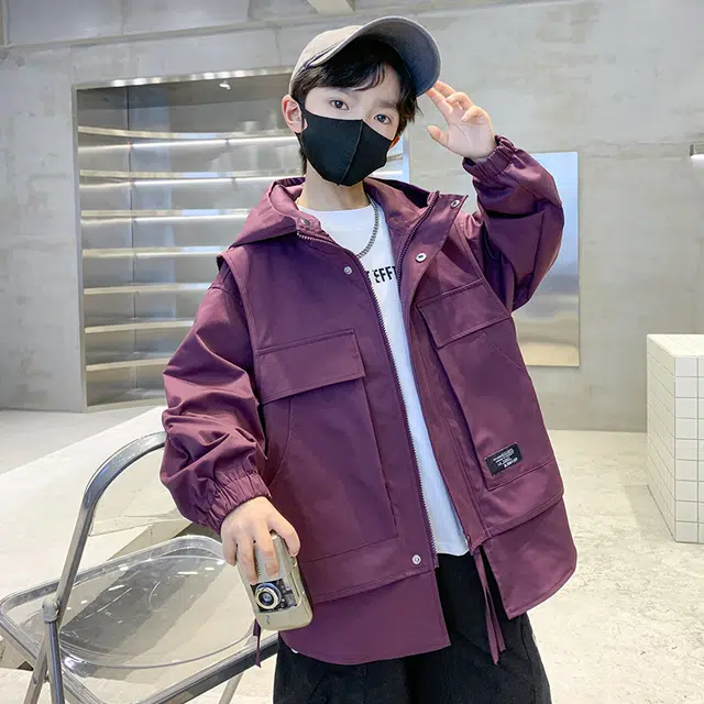 雅鹿夹克 舒适亲肤百搭 儿童款