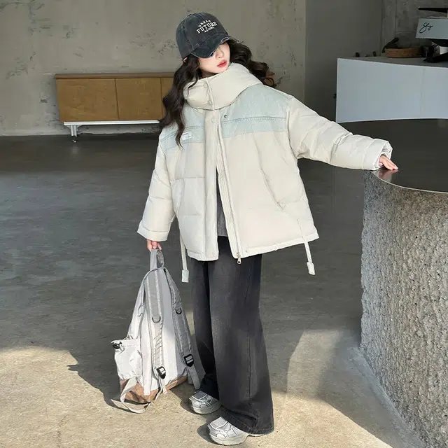 雅鹿棉衣 连帽亲肤拉链 儿童款