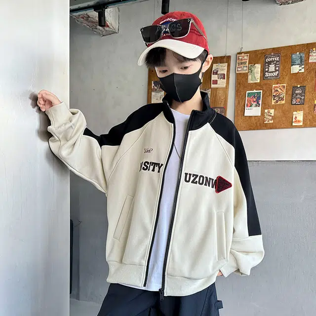 俞兆林棒球服 撞色设计简约百搭户外运动小众潮流休闲舒适 青少年