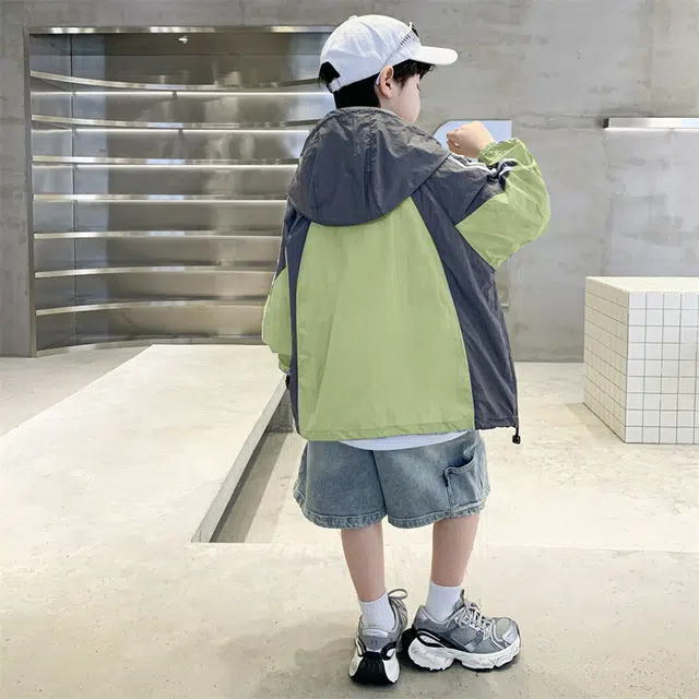 雅鹿夹克外套 时尚舒适简约潮流柔软透气 儿童款