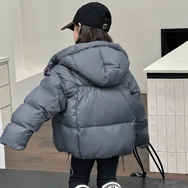 雅鹿棉衣 简约舒适连帽长袖洋气 儿童款