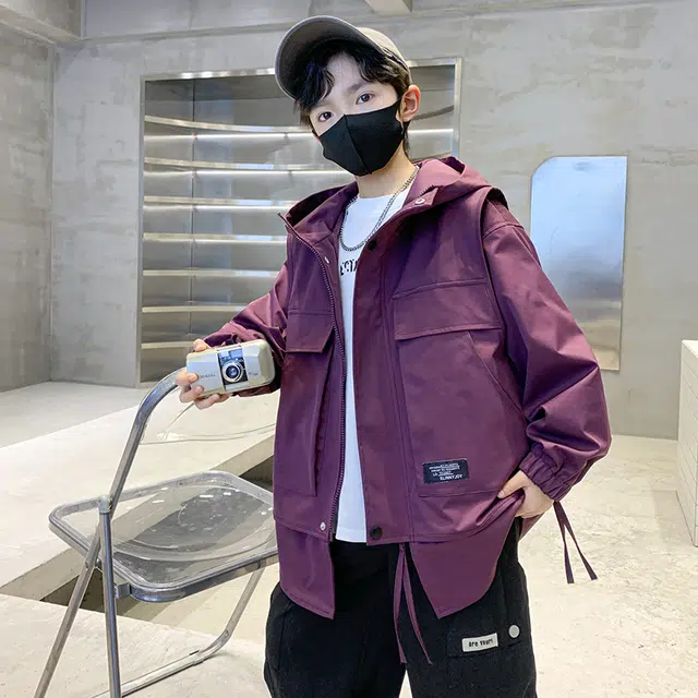 雅鹿夹克 舒适亲肤百搭 儿童款