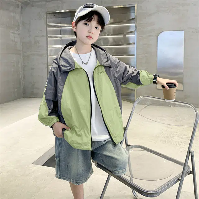 雅鹿夹克外套 时尚舒适简约潮流柔软透气 儿童款