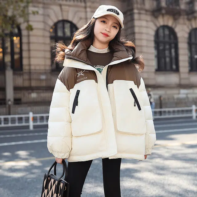 雅鹿棉衣 柔软亲肤轻盈保暖时尚休闲 青少年