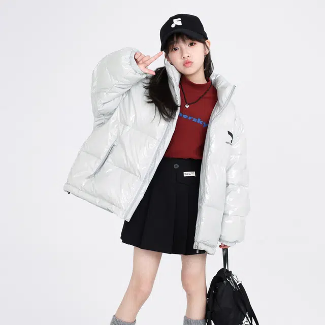 雅鹿棉衣 立领拉链百搭休闲 儿童款