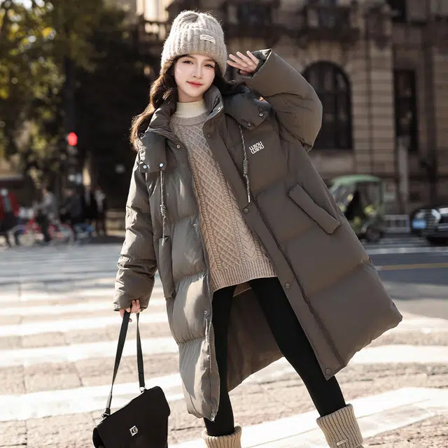 雅鹿棉衣 百搭宽松洋气纯色 儿童款