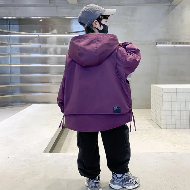 雅鹿夹克 舒适亲肤百搭 儿童款