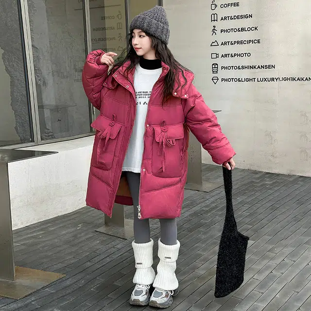 雅鹿棉衣 休闲连帽亲肤拉链 儿童款