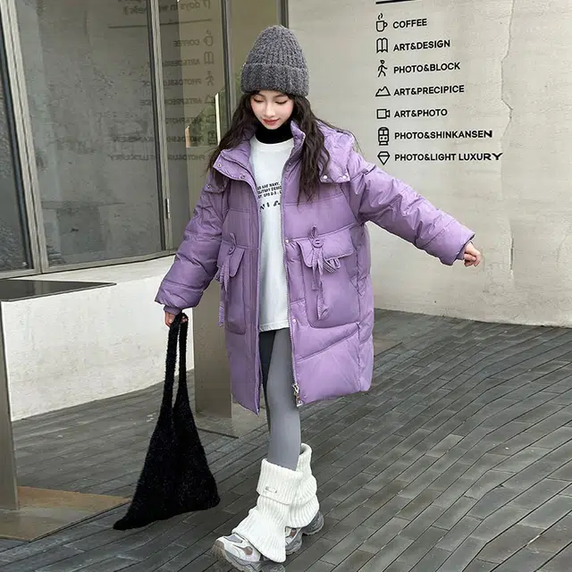 雅鹿棉衣 休闲连帽亲肤拉链 儿童款