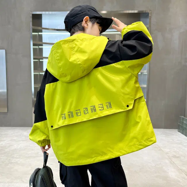 雅鹿夹克外套 舒适亲肤连帽百搭 儿童款