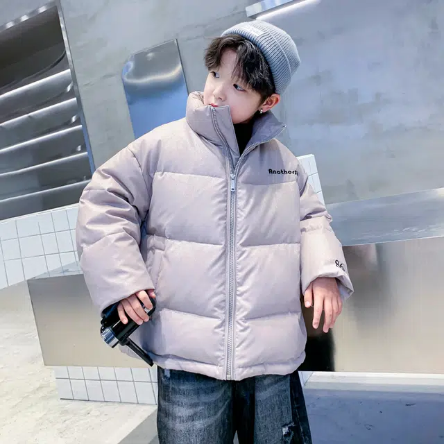 雅鹿棉衣 立领简约拉链长袖 儿童款