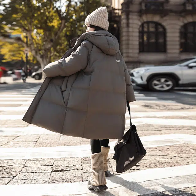 雅鹿棉衣 百搭宽松洋气纯色 儿童款