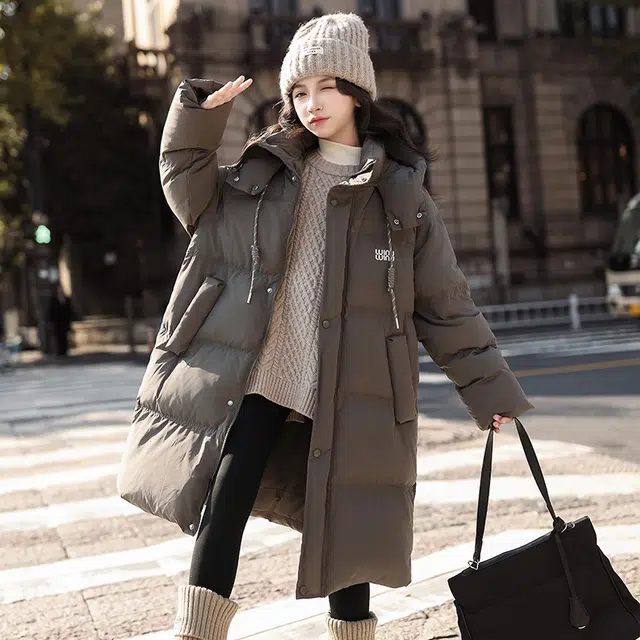 雅鹿棉衣 百搭宽松洋气纯色 儿童款