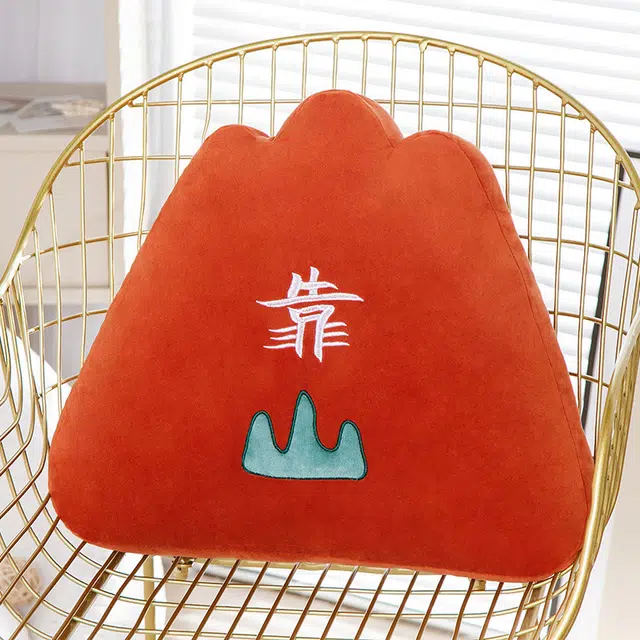 皮皮豆 背有靠山系列 创意萌趣柔软靠枕 玩偶周边