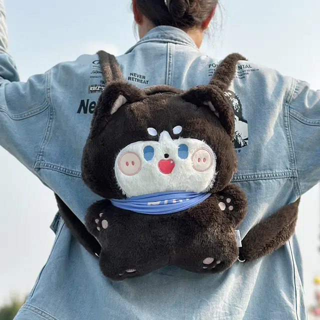 皮皮豆 田园犬背包 软萌可爱小狗狗 玩偶周边