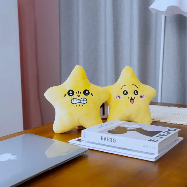 皮皮豆 会动会发怒的星星 玩偶 毛绒公仔