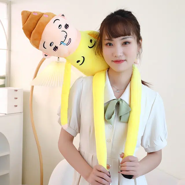 皮皮豆 丑萌大便抱枕 搞笑创意靠垫 玩偶周边