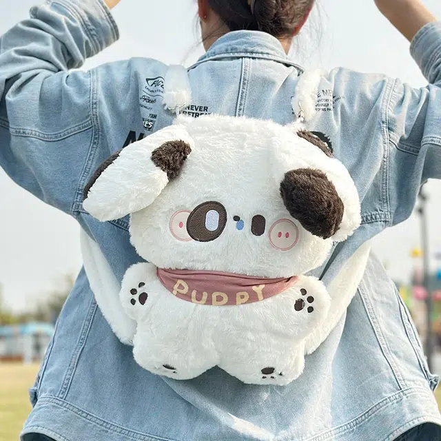 皮皮豆 田园犬背包 软萌可爱小狗狗 玩偶周边