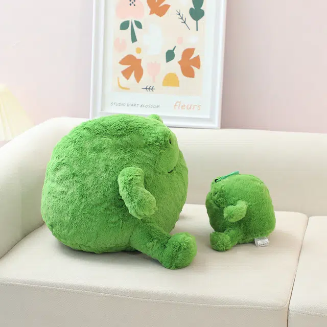 皮皮豆 卡通丑萌青蛙 柔软安抚 玩偶 毛绒公仔
