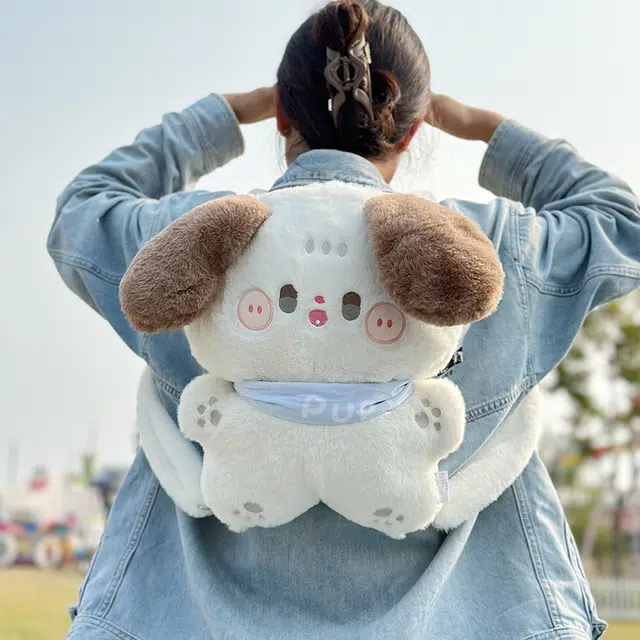 皮皮豆 田园犬背包 软萌可爱小狗狗 玩偶周边