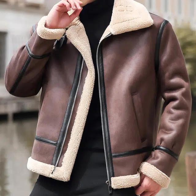 寻星记 加绒加厚纯色休闲保暖服饰棉服 男女同款